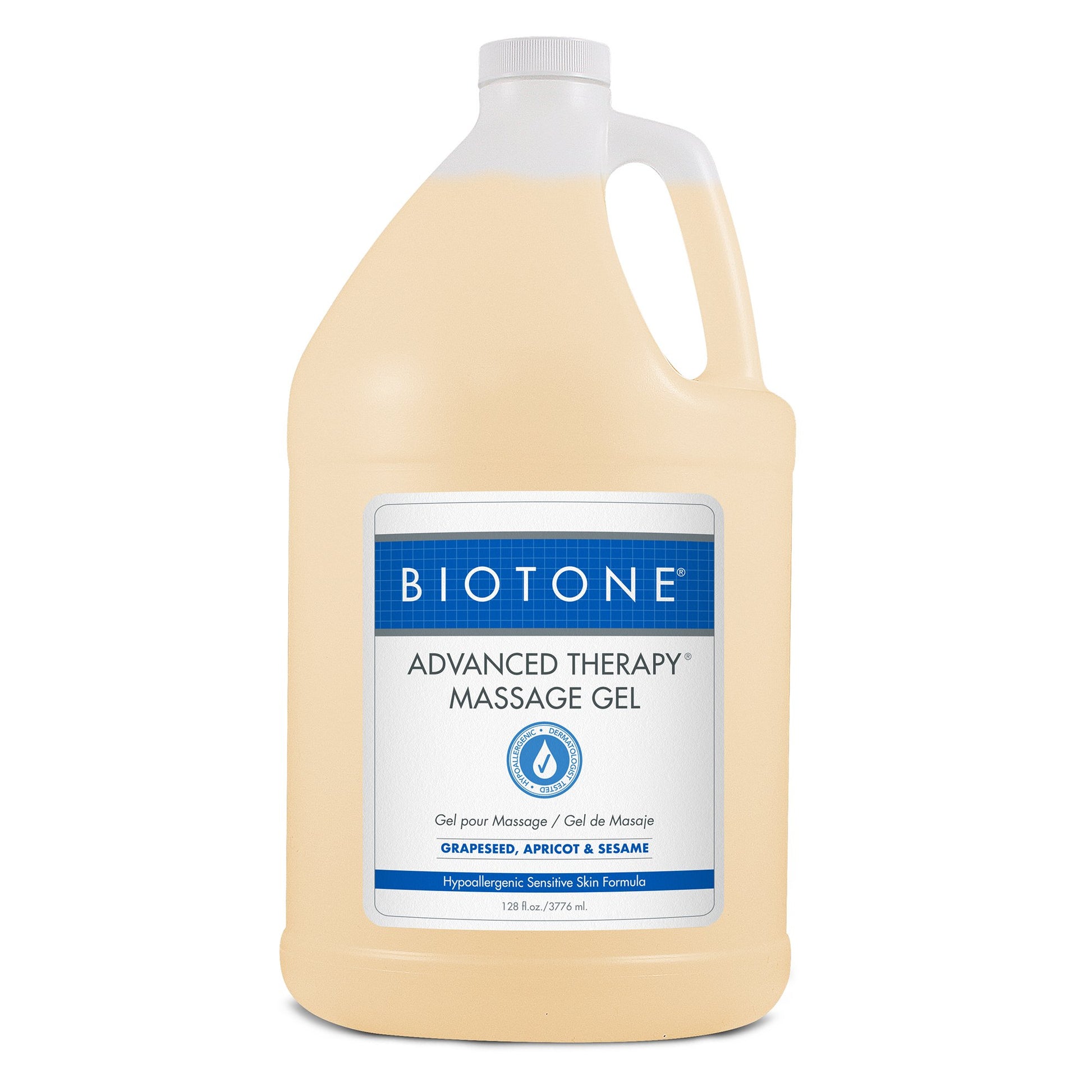 Biotone Advanced Therapy Massage Gel with Grapeseed, Apricot & Sesame Oil