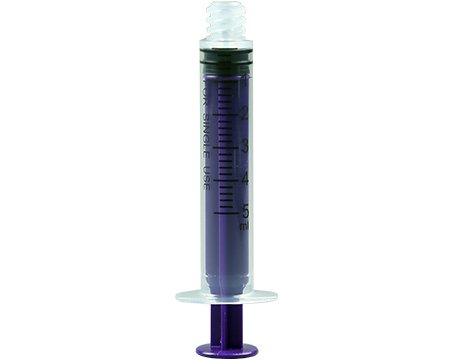 Enteral / Oral Syringe Vesco 5 mL Enfit Tip Without Safety