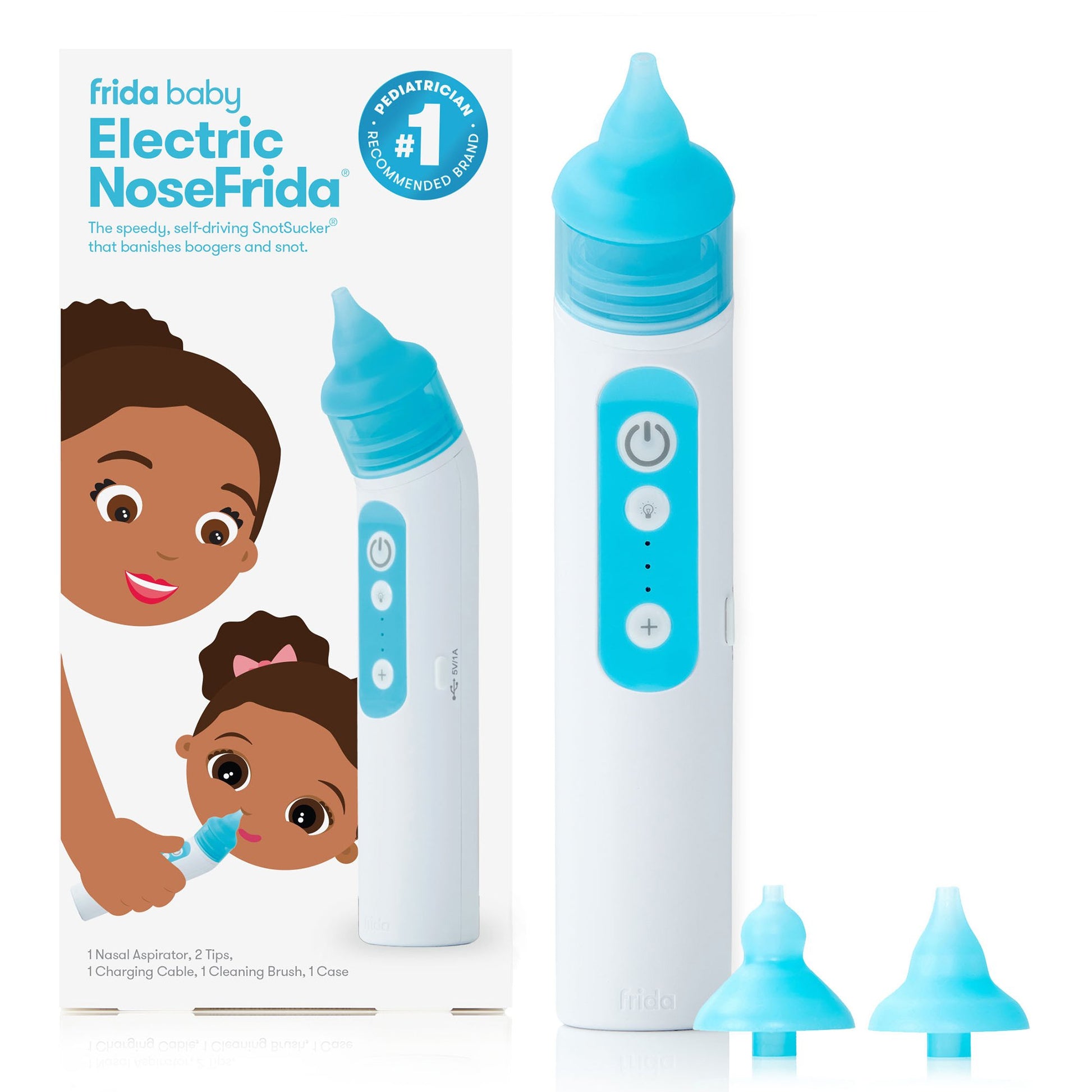 frida baby Electric NoseFrida, Self-Driving SnotSucker