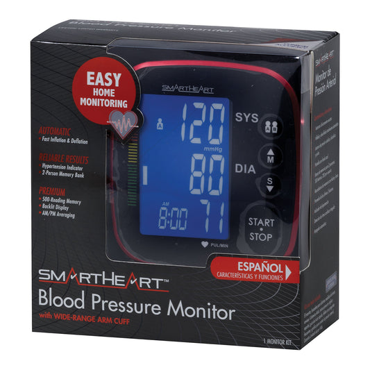SmartHeart Automatic Blood Pressure Arm Monitor