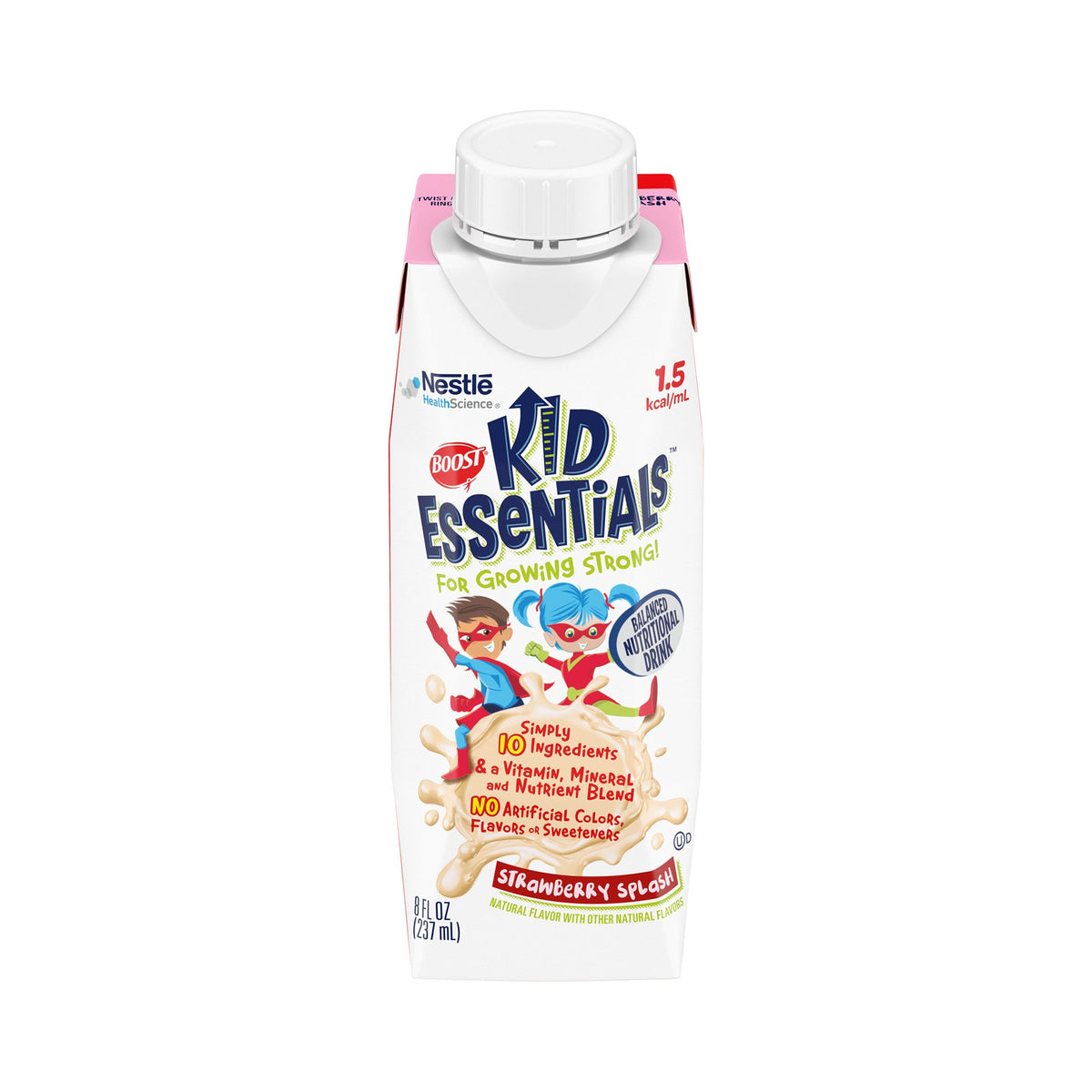 Boost Kid Essentials™ 1.5 Balanced Nutritional Drink, Strawberry, 8-oz ...