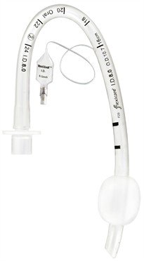 Cuffed Endotracheal Tube Flexicare VentiSeal Curved 6.0 mm ID Adult Murphy Eye