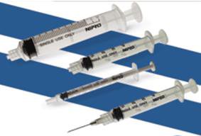General Purpose Syringe Nipro™ 5 mL Luer Slip Tip Without Safety