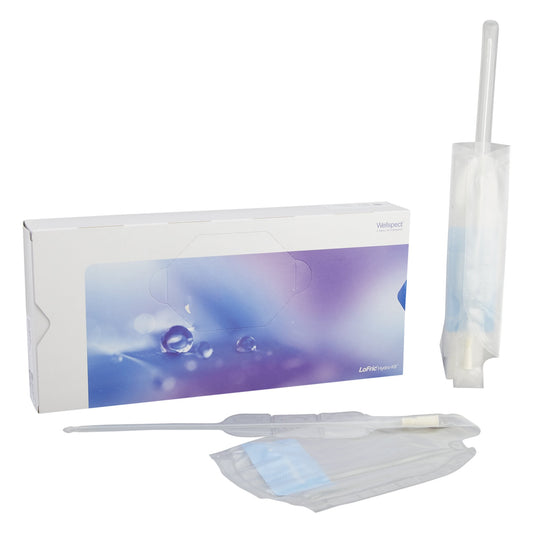 Intermittent Closed System Catheter Tray LoFric Hydro-Kit™ Male / Straight Tip 12 Fr. Without Balloon Hydrophilic Coated Polyolefin-Based Elastomer (POBE)