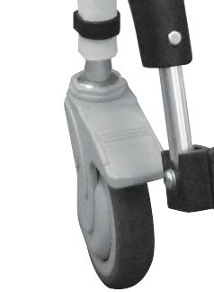 drive™ Caster with Leg for use with NRS185006/7 Aluminum Shower Commode Chair