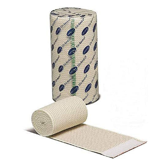 EZe-Band LF Double hook-and-loop closure Elastic Bandage, 6 Inch x 5 Yard