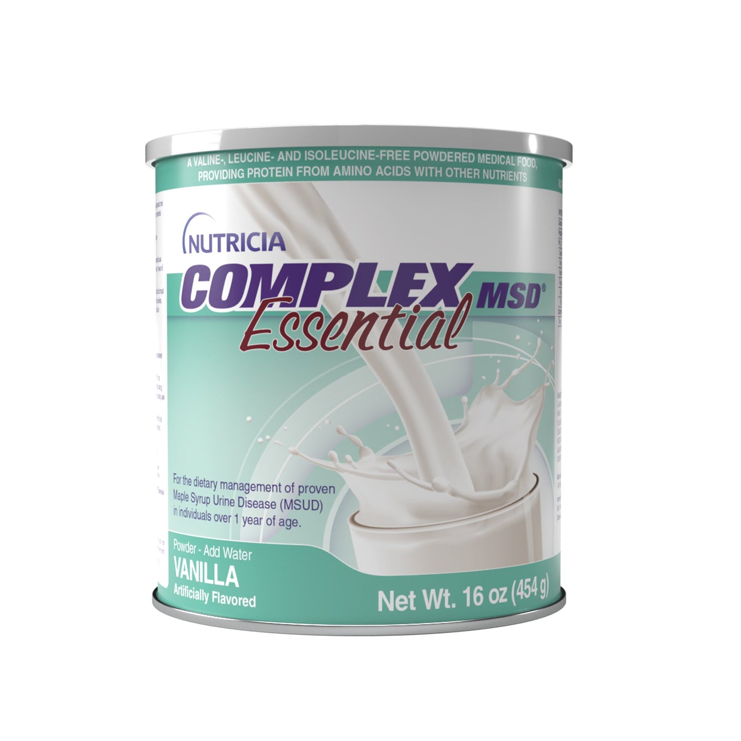 Oral Supplement Complex MSD Essential Vanilla Flavor Powder 16 oz. / 454 Gram Canister