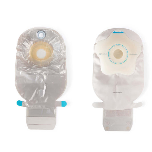 SenSura Mio Convex Flip 1-Piece Transparent Ostomy Pouch, 30mm Stoma