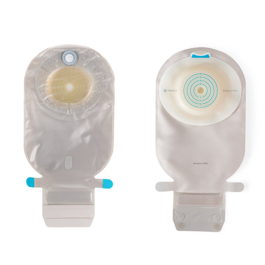 SenSura Mio Convex Light 1-Piece Transparent Ostomy Pouch, 21 mm Stoma