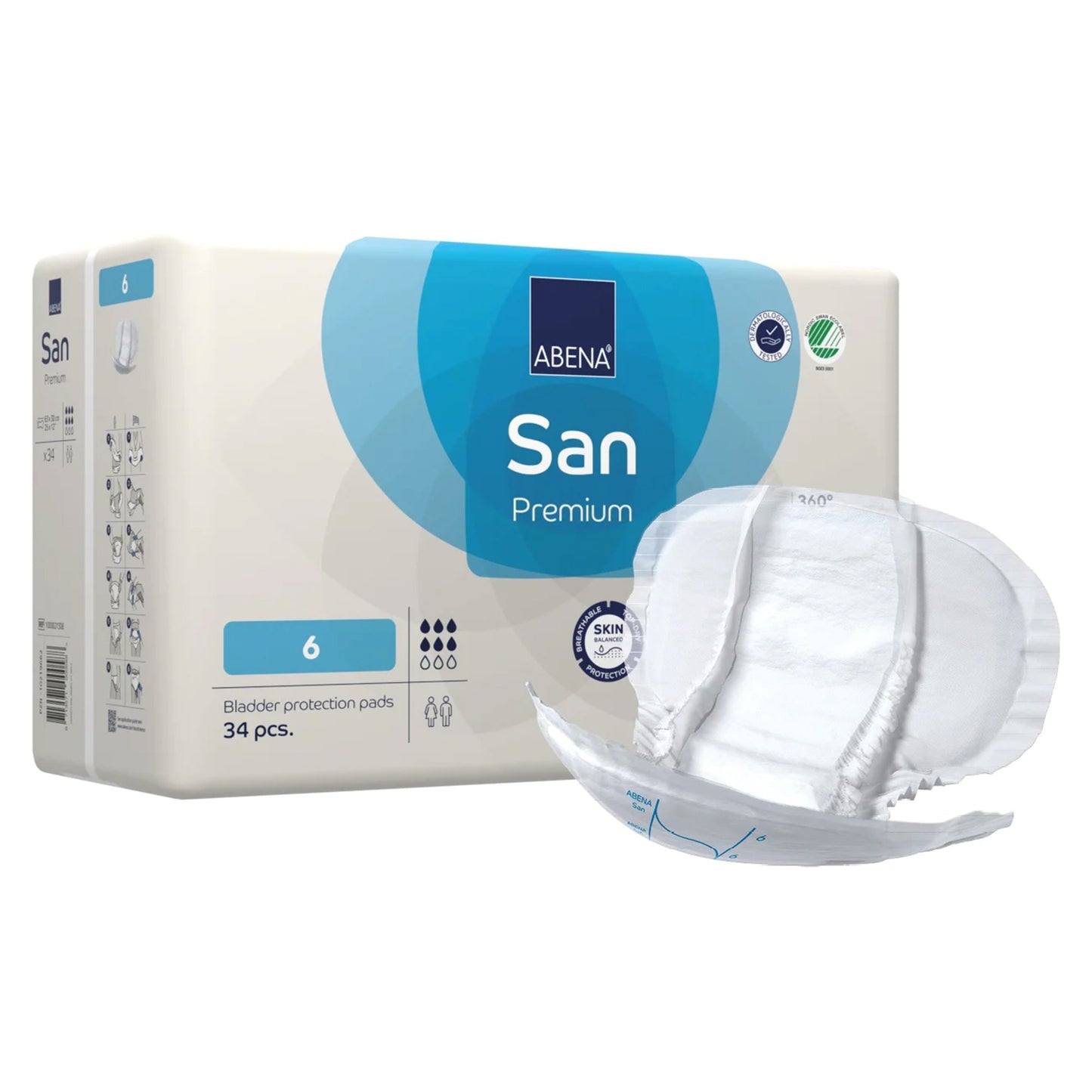 Abena San 6 Premium Bladder Protection Pads