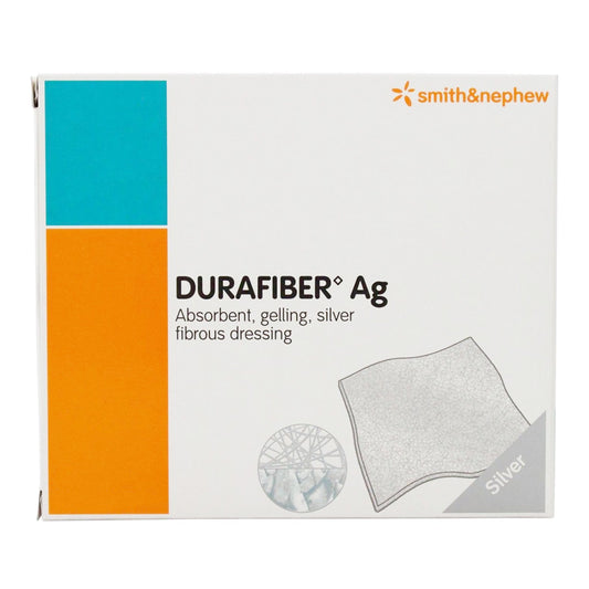 Durafiber Ag Silver Dressing, 4 x 4 Inch