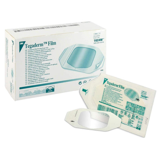 3M™ Tegaderm™ Transparent Sterile Film Dressing, 2-3/8 x 2 Inch
