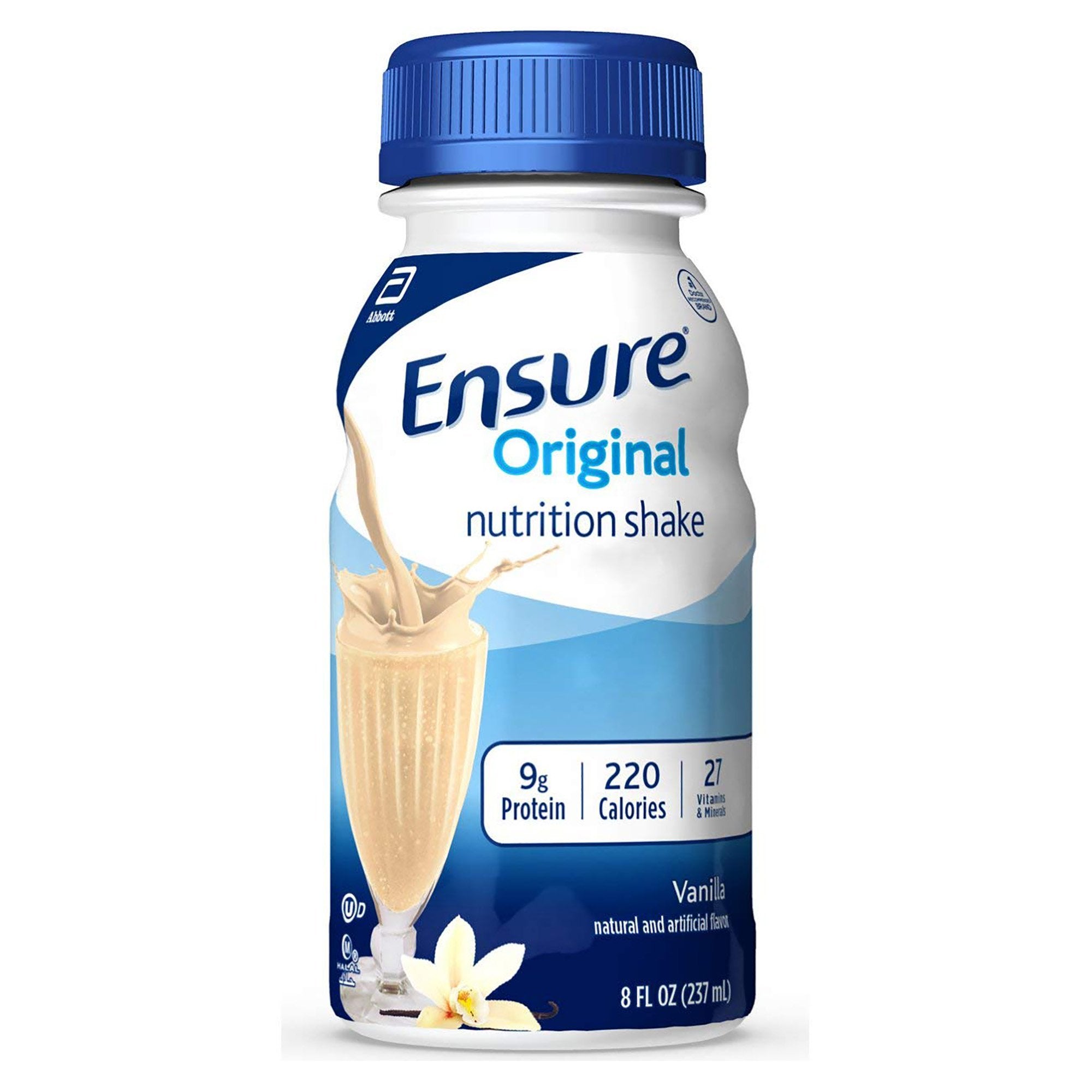 Ensure Original Therapeutic Nutrition Shake, Vanilla, 8-ounce Bottle ...