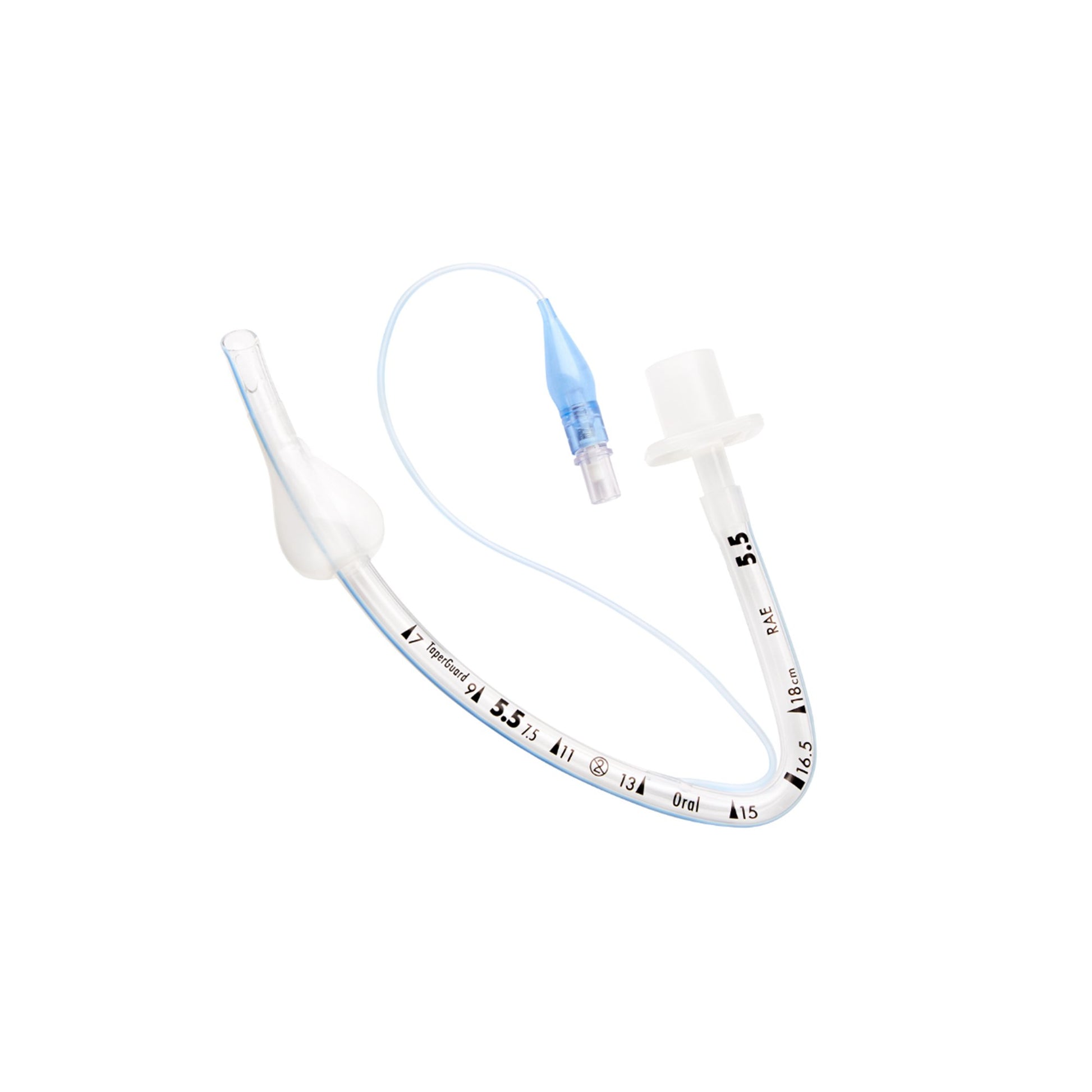 Cuffed Endotracheal Tube Shiley™ Curved 8.0 mm ID Adult Murphy Eye