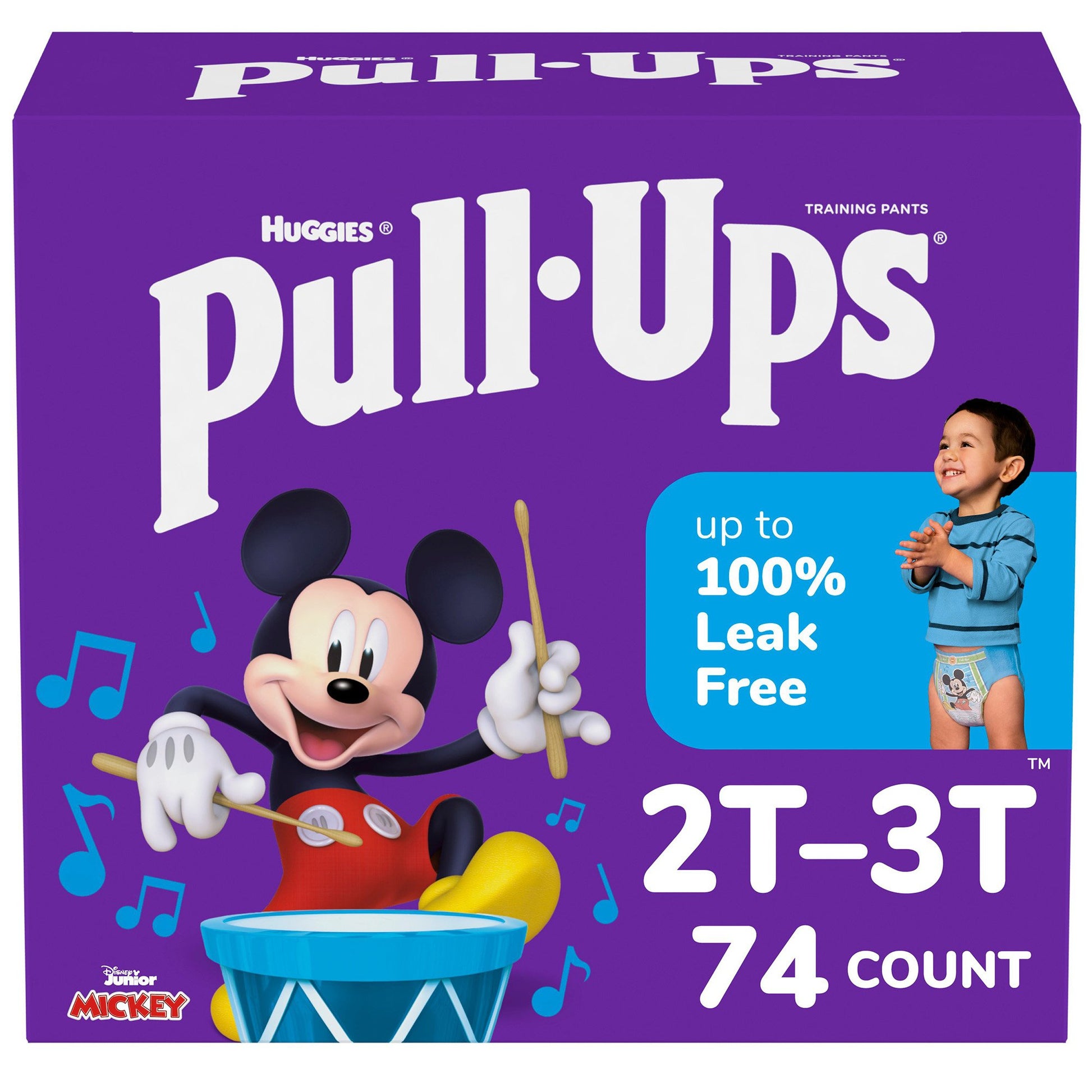 Huggies Pull-Ups Learning Designs Training Pants, 2T to 3T