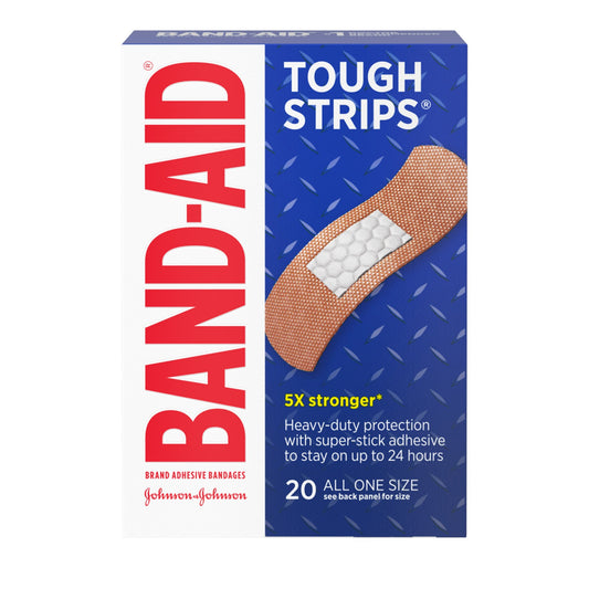 Band-Aid Tough Strips™ Adhesive Strip, 1 x 3-1/4 Inch
