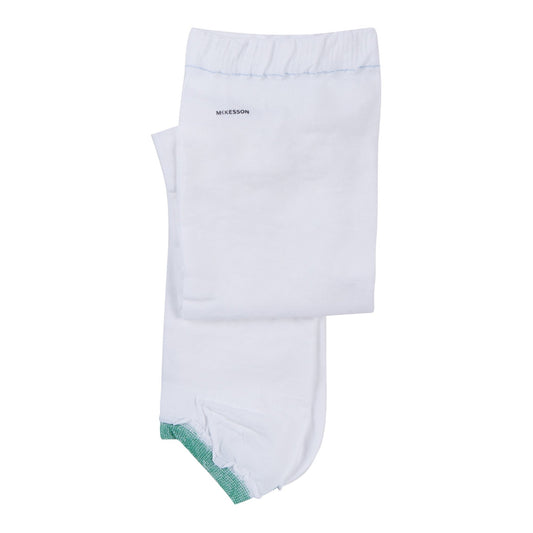 Anti-embolism Stocking McKesson Knee High Small / Regular White Inspection Toe