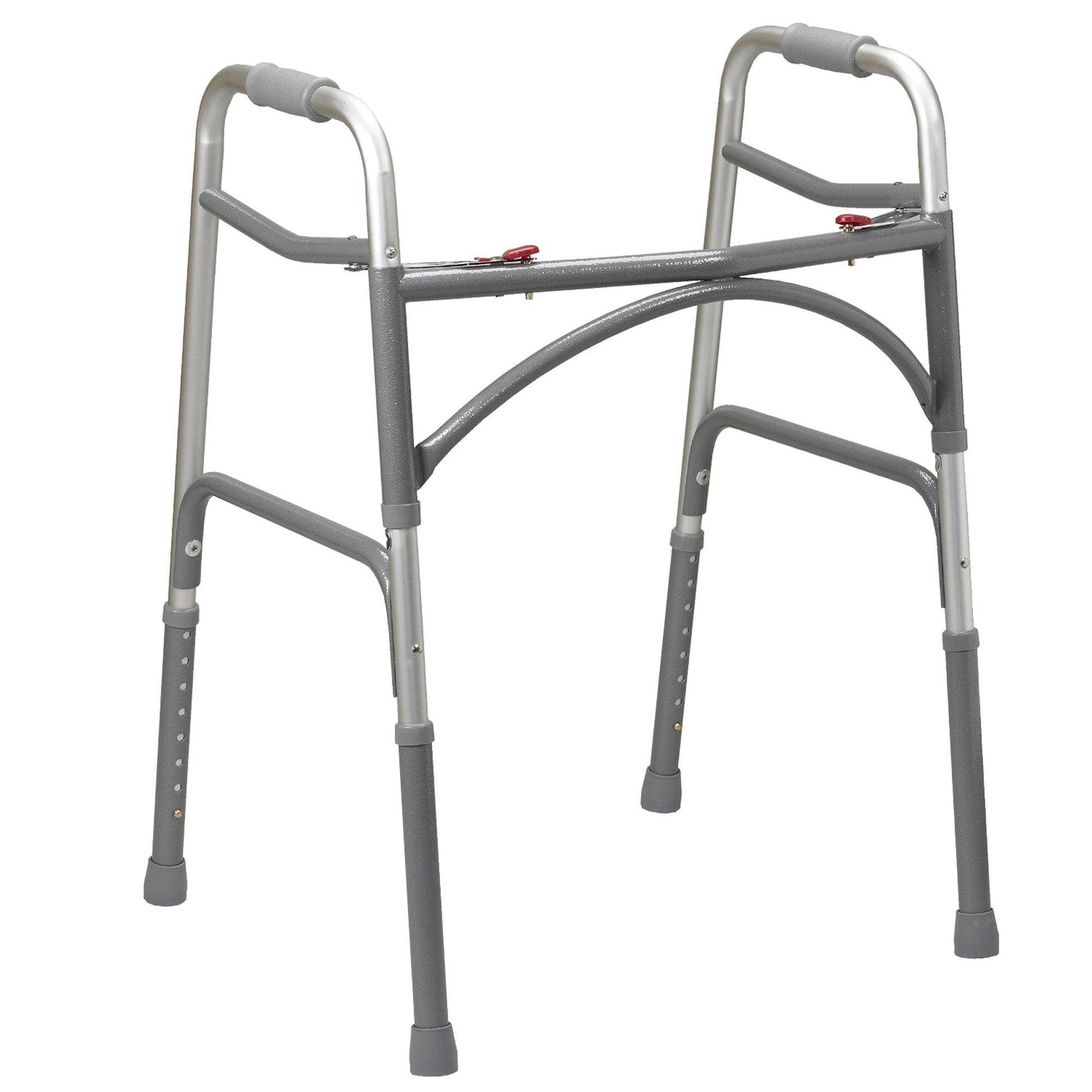 drive™ Aluminum Bariatric Dual Release Walker, 32 – 39 Inch Height