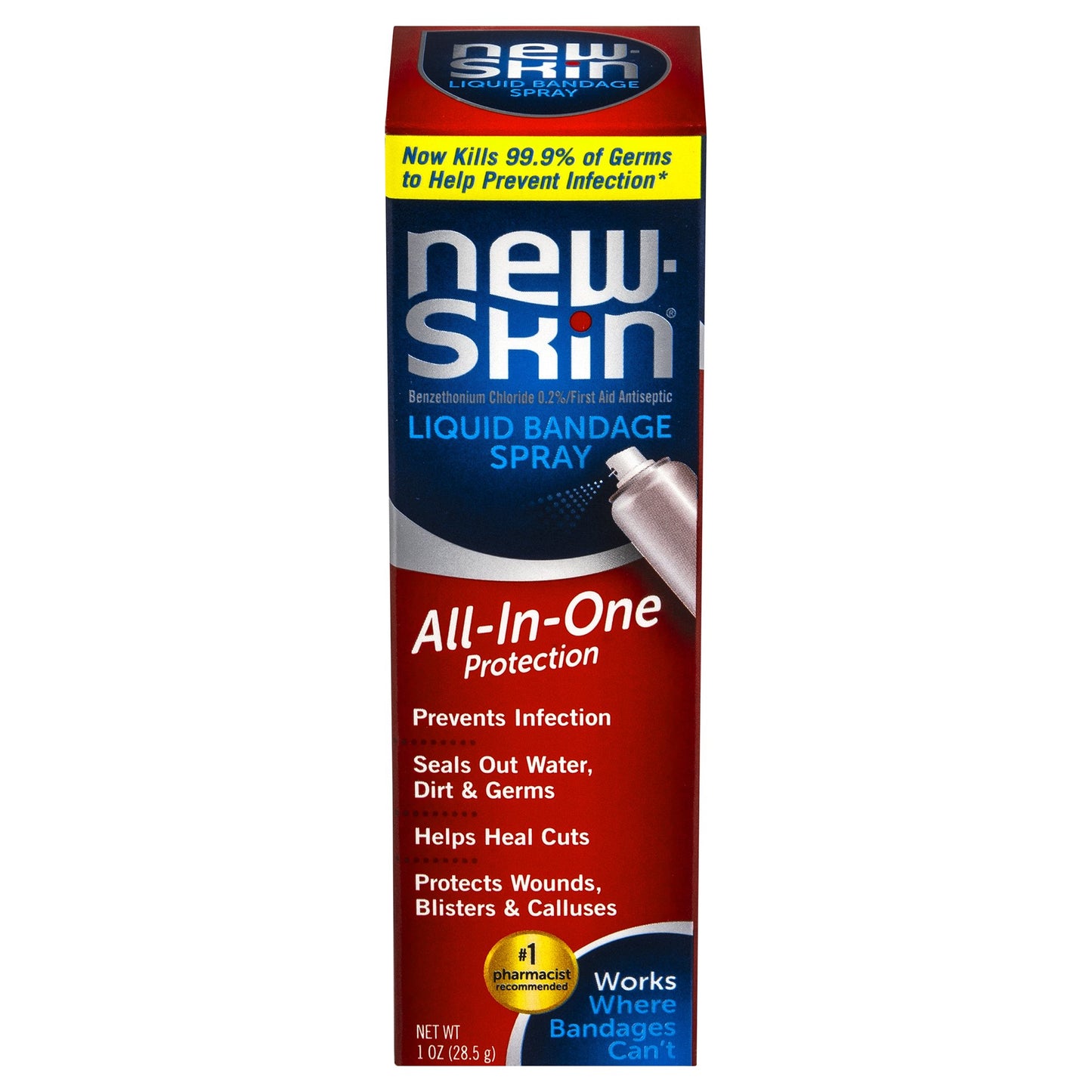 New-Skin Liquid Spray Bandage, 1-ounce aersol spray can