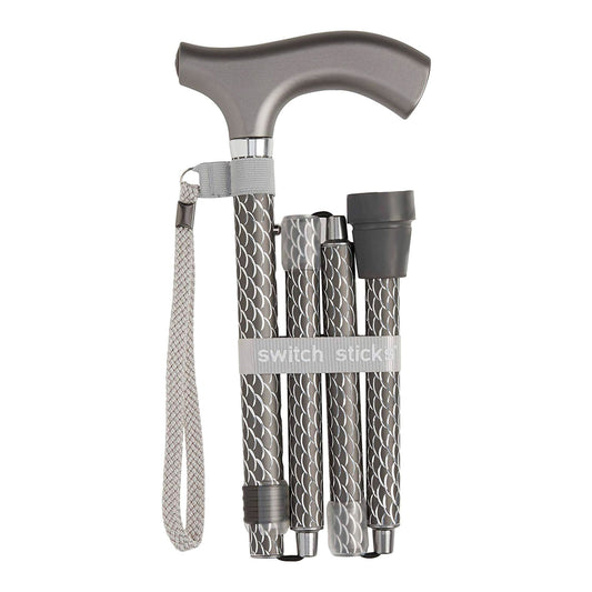Switch Sticks Folding Cane, Graphite