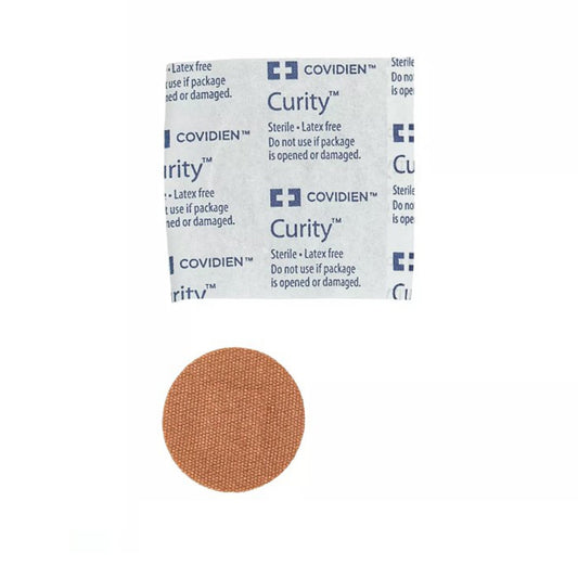 Curity™ Adhesive Spot Bandage, 7/8 Inch Round