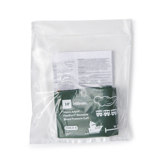 FlexiPort Reusable Blood Pressure Cuff, Size 9, Green