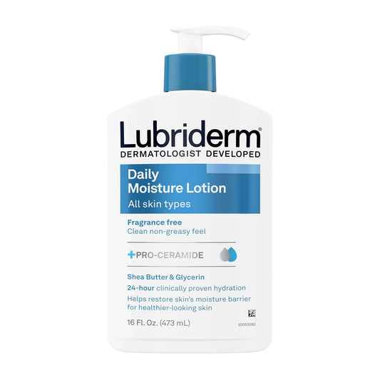 Lubriderm Daily Moisture Lotion, 16-ounce Pump Bottle