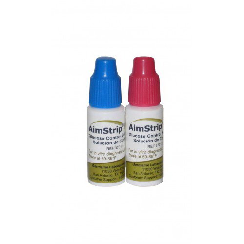 Blood Glucose Control Solution AimStrip 2 X 2 mL