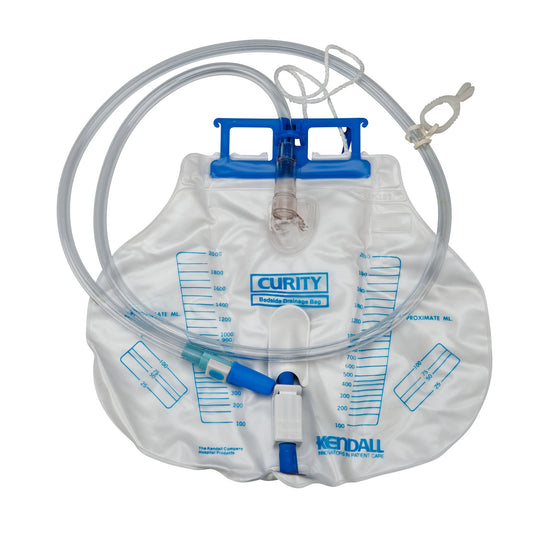 Dover™ Urinary Drainage Bag, 2000mL, Bed Hook