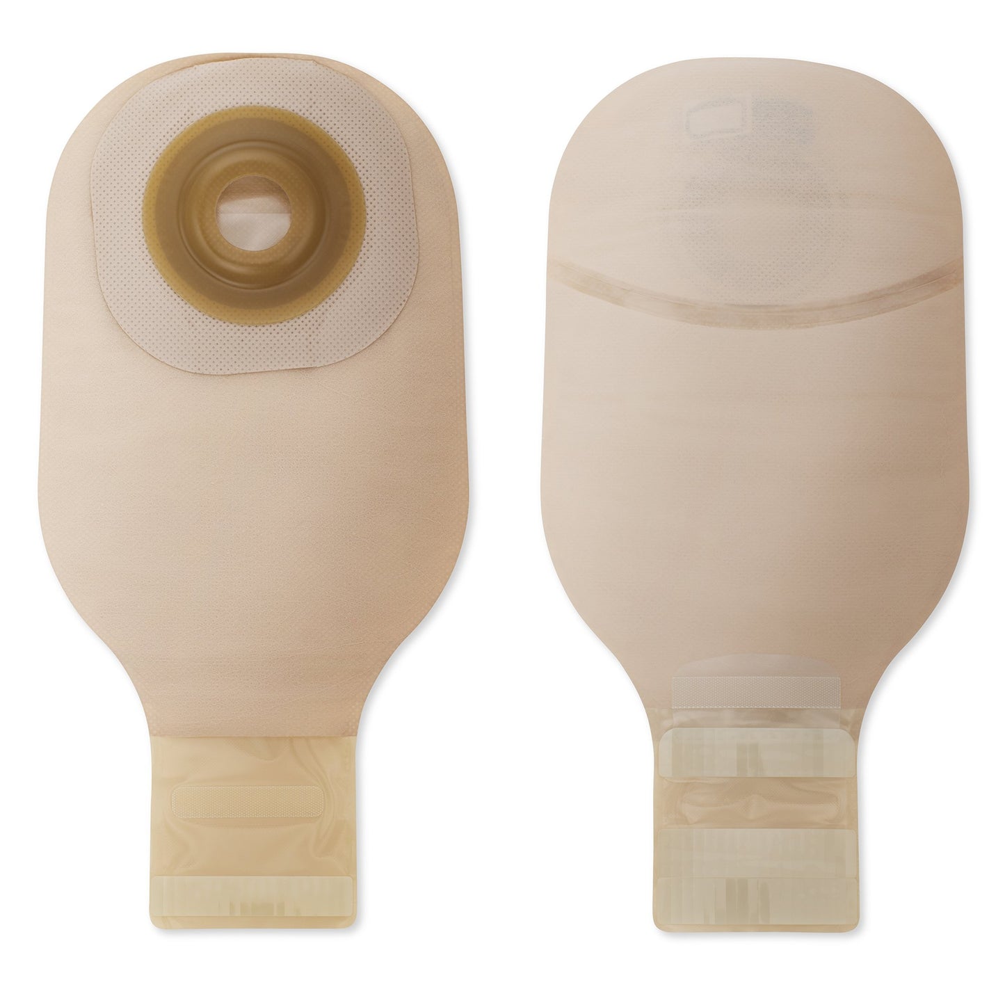 Premier™ Flextend™ One-Piece Beige Ostomy Pouch, Pre-cut to Fit 44 mm Stomas
